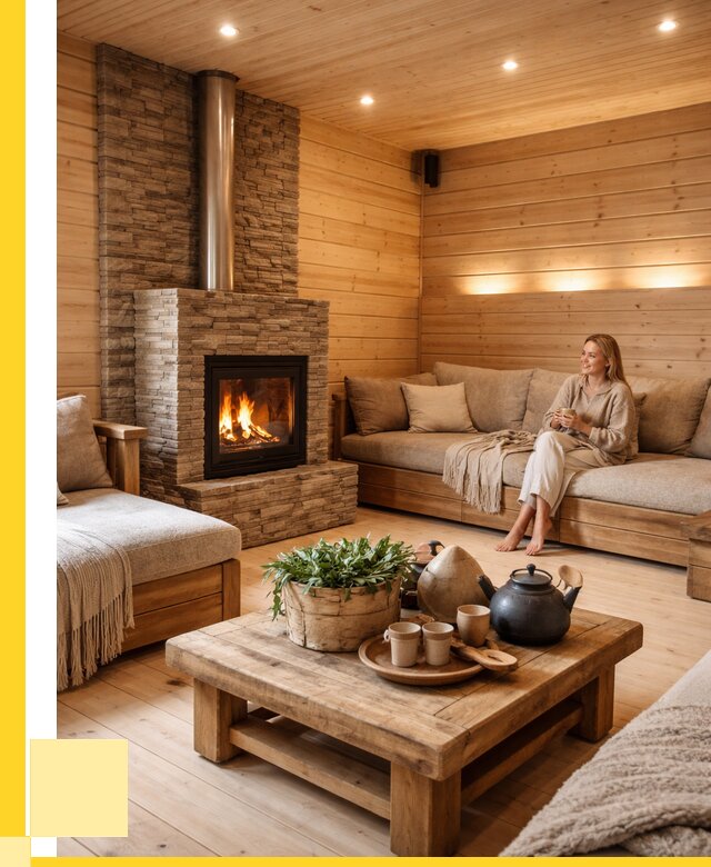 Проект бани с комнатой отдыха в Нягани от 35651 р. | ЭриданНга