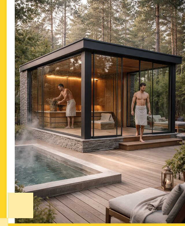 Стеклянные бани и двери в Нягани от 458370 р. | ЭриданНга