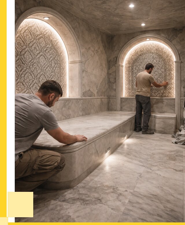 Турецкие бани под ключ в Нягани от 254650 р. | ЭриданНга