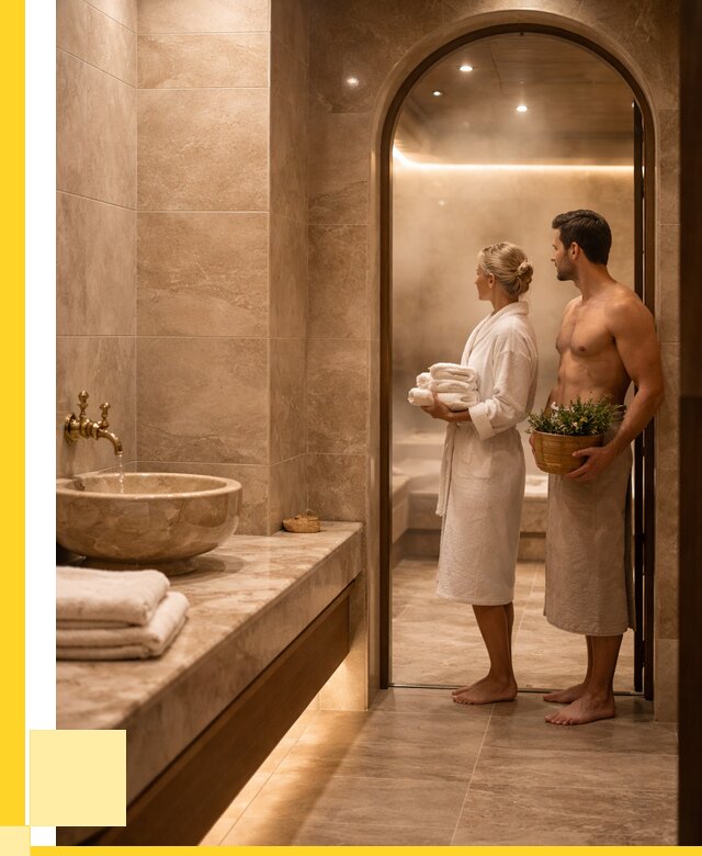 Проект и монтаж сауны и хамама в Нягани от 356510 р., ЭриданНга