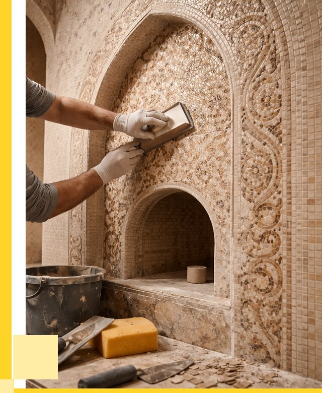 Мозаика для хамама в Нягани под ключ от 5093 р. | ЭриданНга