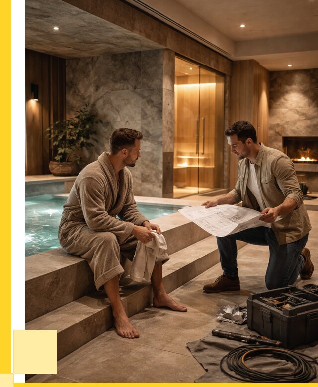 Проектирование SPA зон в Нягани от 71302 р. | ЭриданНга